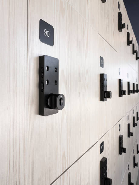 istock Keyless lockers in a gym 2163013797