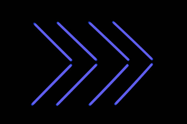 Purple arrows pointing to the right