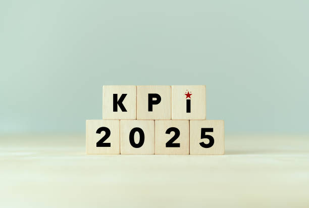 istock KPIs 2025, Key Performance Indicator. Business goals, performance results and indicators. Business planning and measure success, target achievement. Wooden cubes with KPI 2025 on smart background. 2163014634