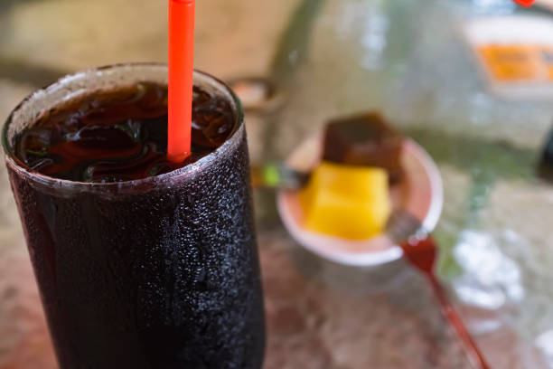 A cup of iced coffee, Condensation