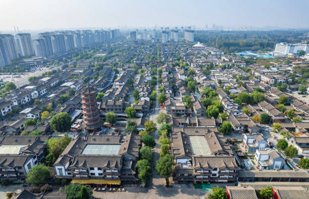 istock Hebei Ancient City street 2163018115