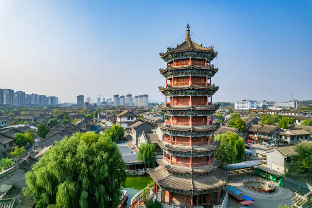 istock Hebei Ancient City street 2163018123