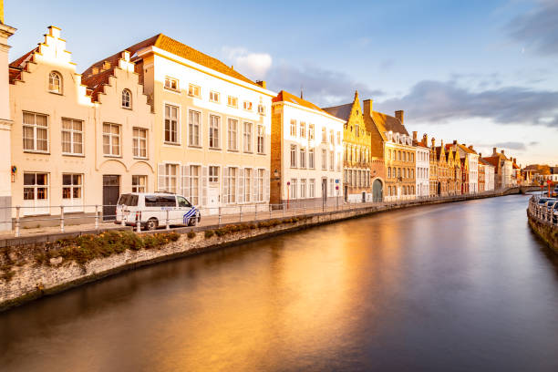 istock Bruges canal Belgium Europe 2163019640