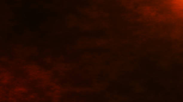 istock Shimmering clouds forming line and wave flow. Smoke clouds on dark background. Cloud movement on dark sky. 3D rendering. 2163025000