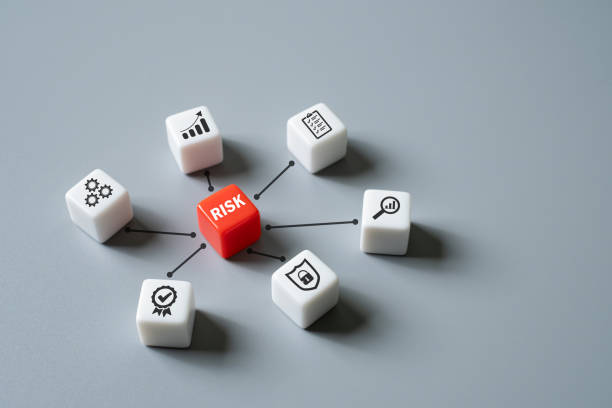 istock close up at the red cube  to identify red danger risk cube among other normal incident. Risk management concept for business and personal planning for risk mitigation with information and decision 2163026716