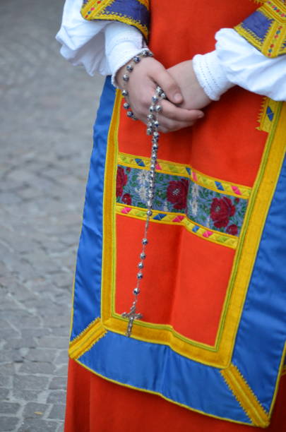 istock Saint Antioco, Sardinia - 04.16.2018: Religious procession of Sant'Antioco 2163026758