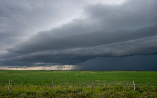 Storm Clouds near Assiniboia, Saskatchewan