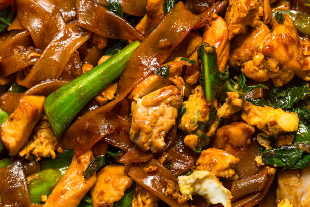 istock Savory Asian Pad See Ew Noodles 2163032556