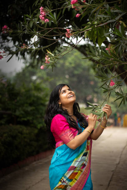 istock Pretty Indian woman 2163036878