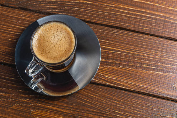 istock Hand written note on a coffee stained napkin with an empowe 2163048165