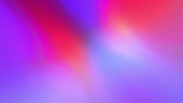 istock Rainbow neon light flares background. Optical Crystal Prism Flare Beams. Abstract blur animation 2163051711
