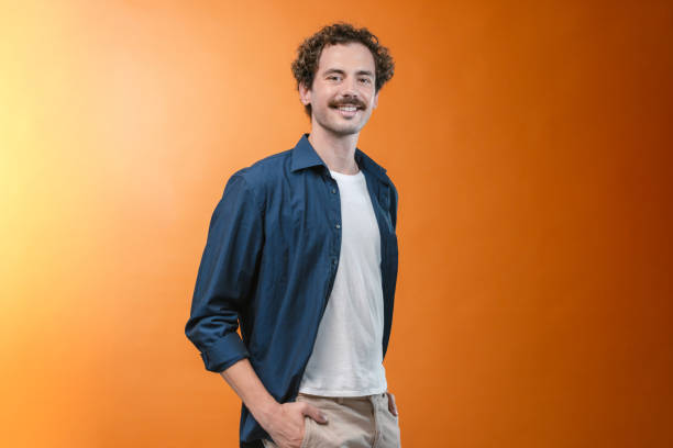 istock Studio portrait of a confident young man 2163053143