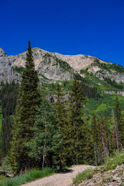 istock Gothic mountain on a sunny day in Colorado 2163056793