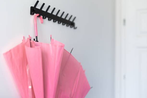 Pink Umbrella on a hanger