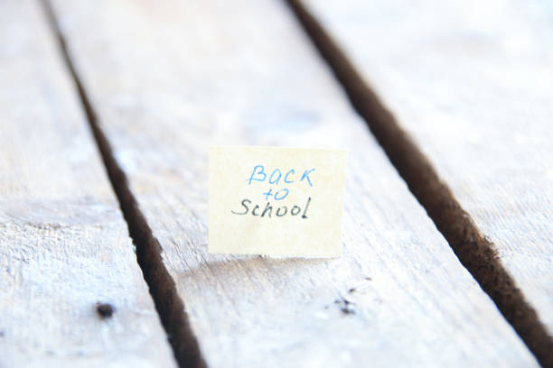 Back to school tag, creative background.
