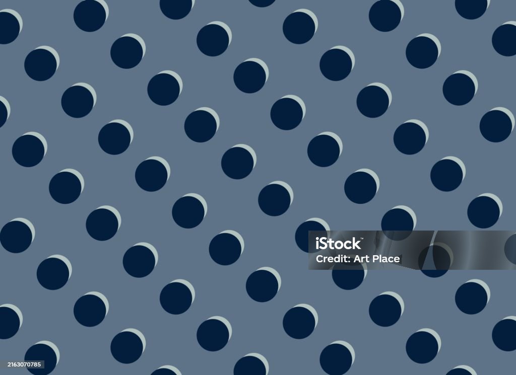 Patterns Dots Subtle Polka Dot Pattern With Subtle Shadows Stock Illustration - Download ...