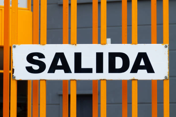 Salida Sign 50+ Exit Salida Sign Stock Photos, Pictures & Royalty-Free Images - iStock