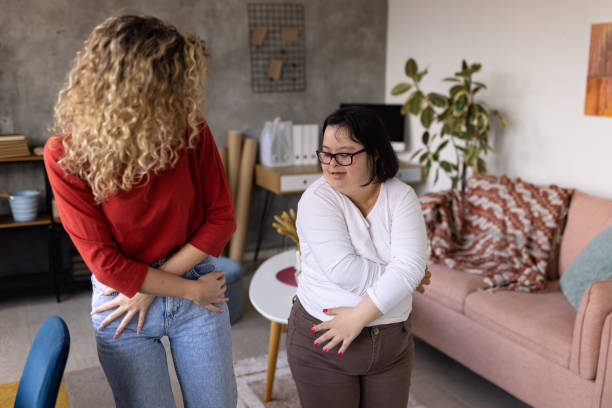 istock Friends dancing at home 2163085895