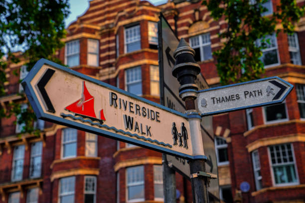 A collection of tourist signposts around Chester, guiding visitors to various historic and cultural attractions. The signposts feature clear, easy-to-read directions and are placed strategically to assist tourists in navigating the city. Surrounded by the charm of Chester's historic streets, these signposts enhance the travel experience by providing helpful information and highlighting key points of interest.