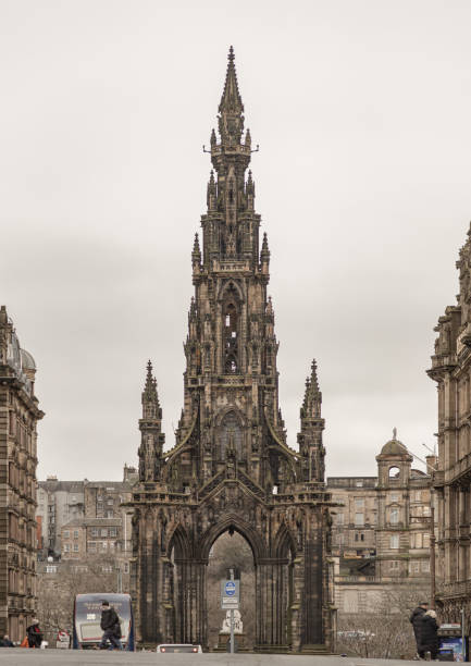 istock A view of the impressive gothic style Scott Monument. 2163096569