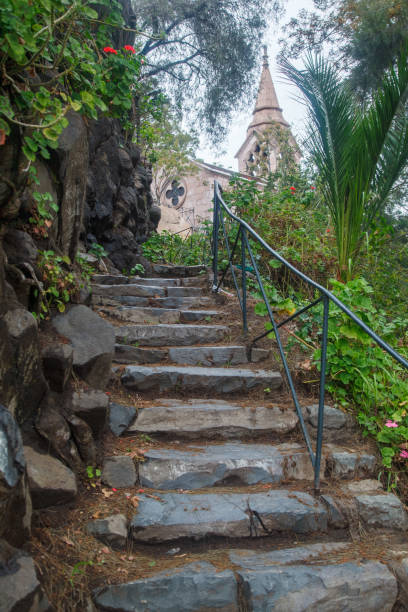 istock Cerro de Santa Lucia Path Santiago de Chile 2163098321