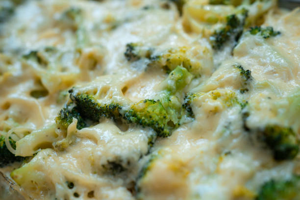 Retro gratin from a coffee shop.