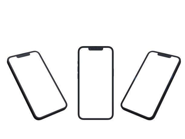 istock Blank screen of mobile phone for advertising add. 2163102496