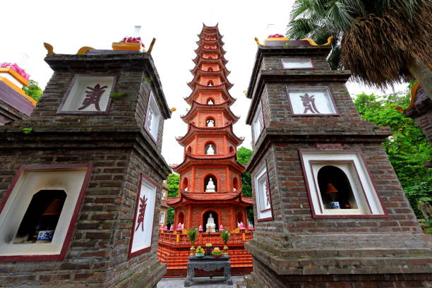 istock Tran Quoc Pagoda (Chua Tran Quoc), a Buddhist temple with numerous shrines 2163118709