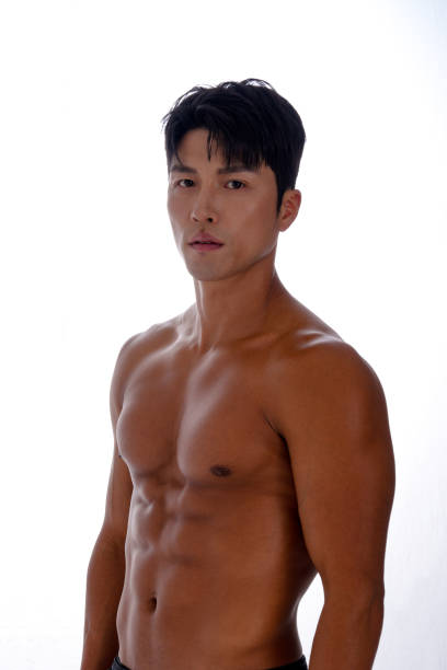 istock Fitness image of a Asian man 2163123002