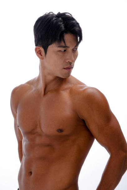 istock Fitness image of a Asian man 2163123030