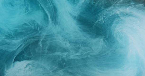 istock Fog cloud glitter fluid spiritual aura steam paint 2163124130