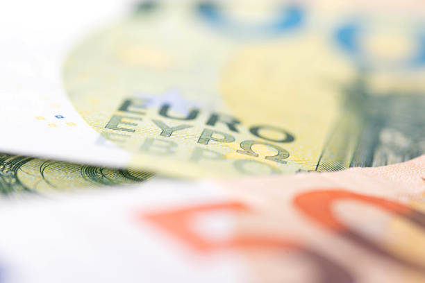 istock Close-up of many euro banknotes 2163124855