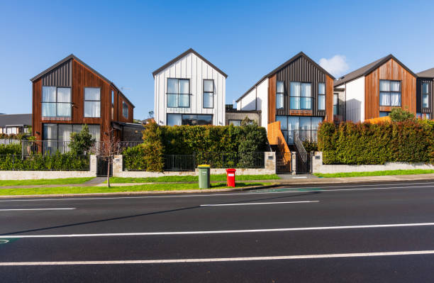 istock Designed and furnished houses. 2163132104