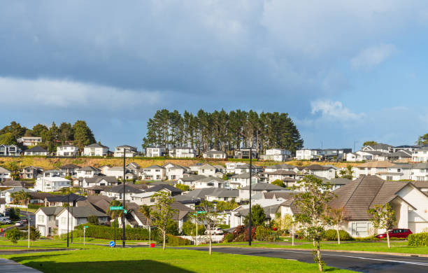 istock Residential Housing Background. 2163132195