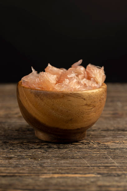 istock peeled citrus grapefruit without peel on the table 2163145275