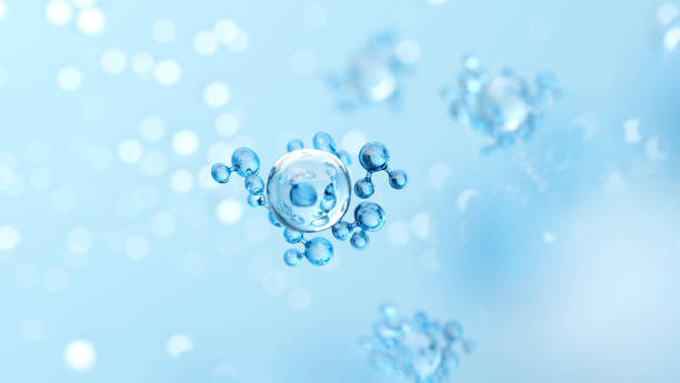 istock hyaluronic acid attract water 2163147519