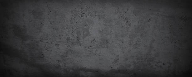 illustrations, cliparts, dessins animés et icônes de effet de texture grunge. superposition en détresse effet texturé rugueux sur l’espace sombre. fond gris réaliste. concept de style mural en béton d’élément de conception graphique pour bannière web, dépliant, affiche, brochure, couverture, etc. - béton
