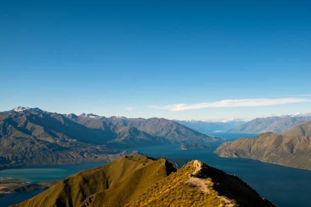 istock Idyllic Mountain Landscape with Clear Sky 2163152771