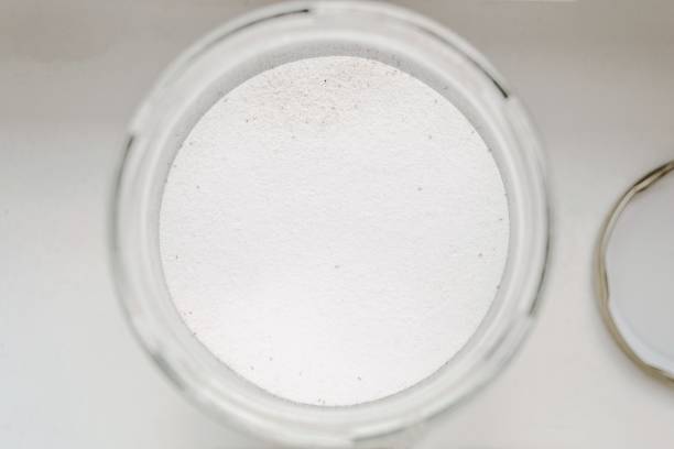 istock nsect pests in flour, view from above. food security, quality concept 2163156160