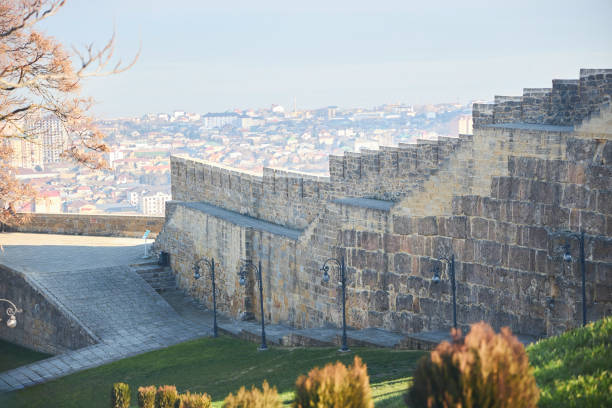 Derbent, Russia. - January 05, 2024: Derbent fortress \