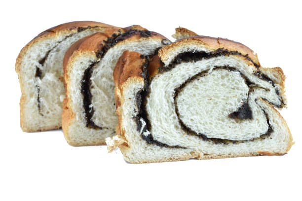 istock Sliced ​​bread with poppy seeds. 2163176731