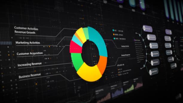 istock Business Infographic Showcase Presentation Display 2163182331