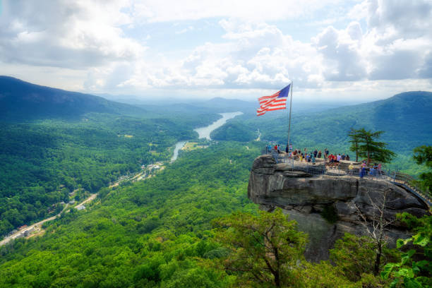 Chimney Rock State Park Summer