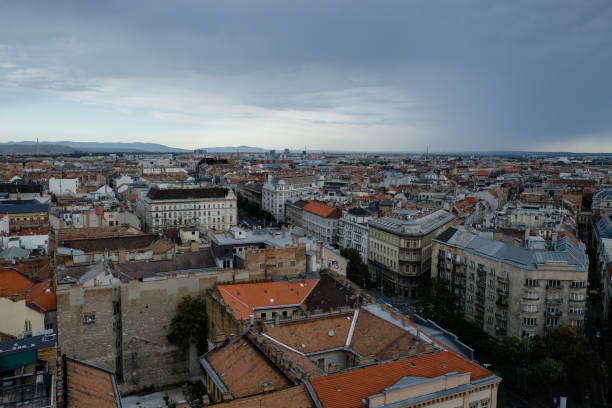 istock Budapest Old Town aerial View, Hungary 2163209472