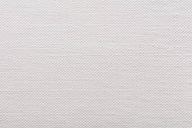 istock Linen canvas texture for your interior in classic white color. 2163213596