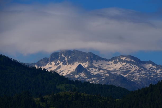 istock The Spanish Pyrenees still snow-covered in early summer, seen from Pla de Beret, Val d'Aran, Catalonia 2163219447