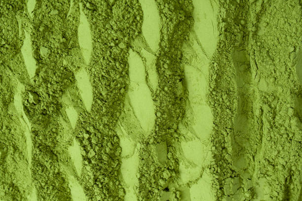 istock Matcha tea, matcha powder as a background. 2163221153