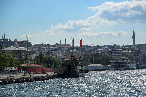Istanbul, Turkey - July 06, 2024:Sepetciler Pavilion in Istanbul