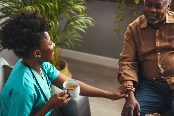 istock Compassionate Nursing Care at Home 2163227313