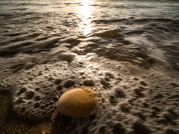 Bathing water on the stones